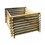 KOMPOSTNIK 125X125X75 CM, IZ POLOBLI SMREKA, TIP 910