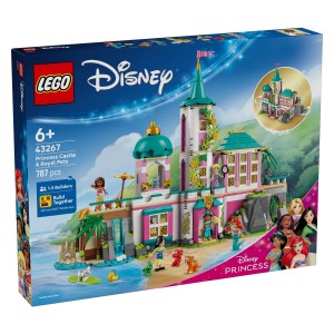 Lego® Disney Princess™ 43267 Princesji grad in kraljevske domače živaliNa gradu se druži z najbolj priljubljenimi Disney princeskami! Odkrij vznemirljive podrobnosti na gradu