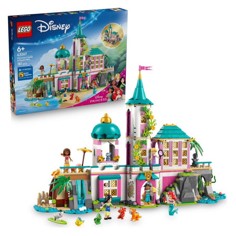 povej neskončno zgodb in si privošči zabavne dogodivščine v gradu in okolici. Z aplikacijo LEGO® Builder se lahko zabavaš med sestavljanjem s prijatelji in družino.Primerno za otroke od 6. leta do 99. leta.