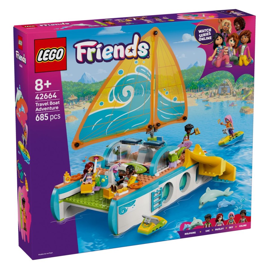 Lego® Friends 42664 Jadralska pustolovščinaHej