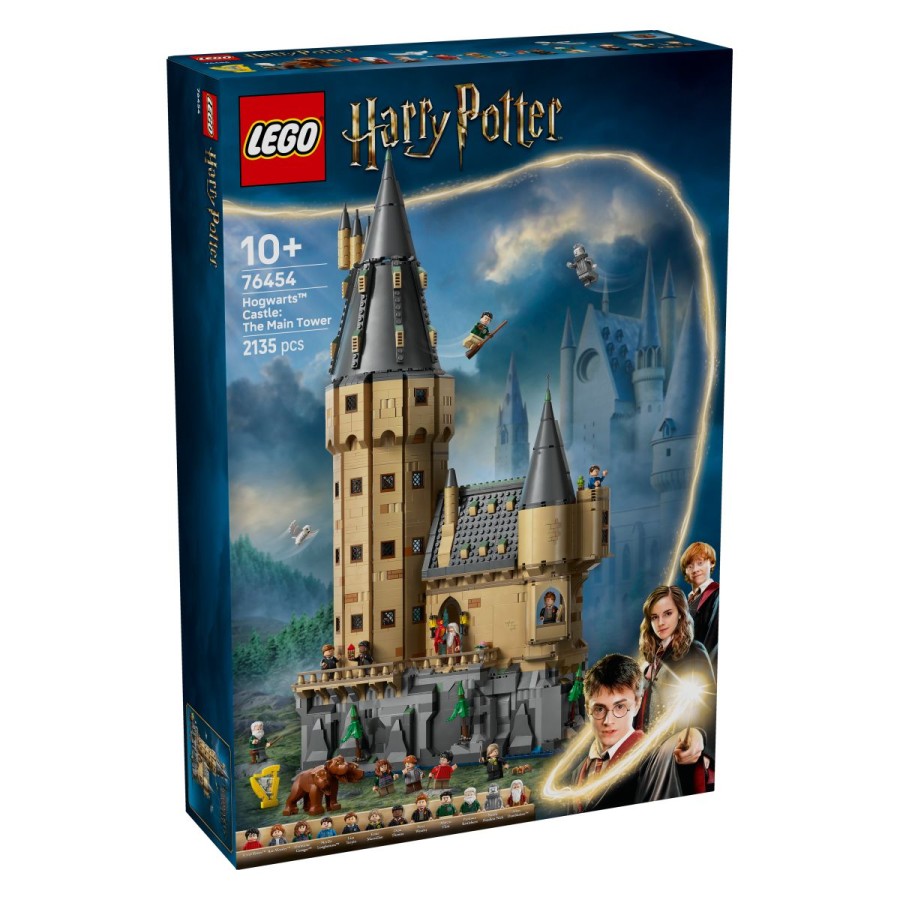 Lego® Harry Potter™ 76454 Grad Bradavičarka: Glavni stolpUčencem Bradavičarke se pridruži v Glavnem stolpu! Iz Miškove sobe pobegni skozi skrivno loputo