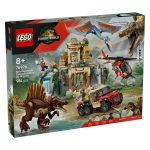 Lego® Jurassic World™ 76976 Po zraku po spinozavra in quetzalcoatlusaPridruži se Zori in ekipi pri starodavnem templju. Z Zoro Bennett