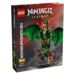 Lego® Ninjago® 71847 Zmaj varuhS kompletom za sestavljanje Zmaj varuh imaš priložnost za razstavo zelo podrobno izdelanega kraljevskega modela LEGO® NINJAGO®. Zmaj ima nastavljive glavo