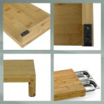 LESENA DESKA KELA 46X36X7CM KENINA BAMBUS - slika 2