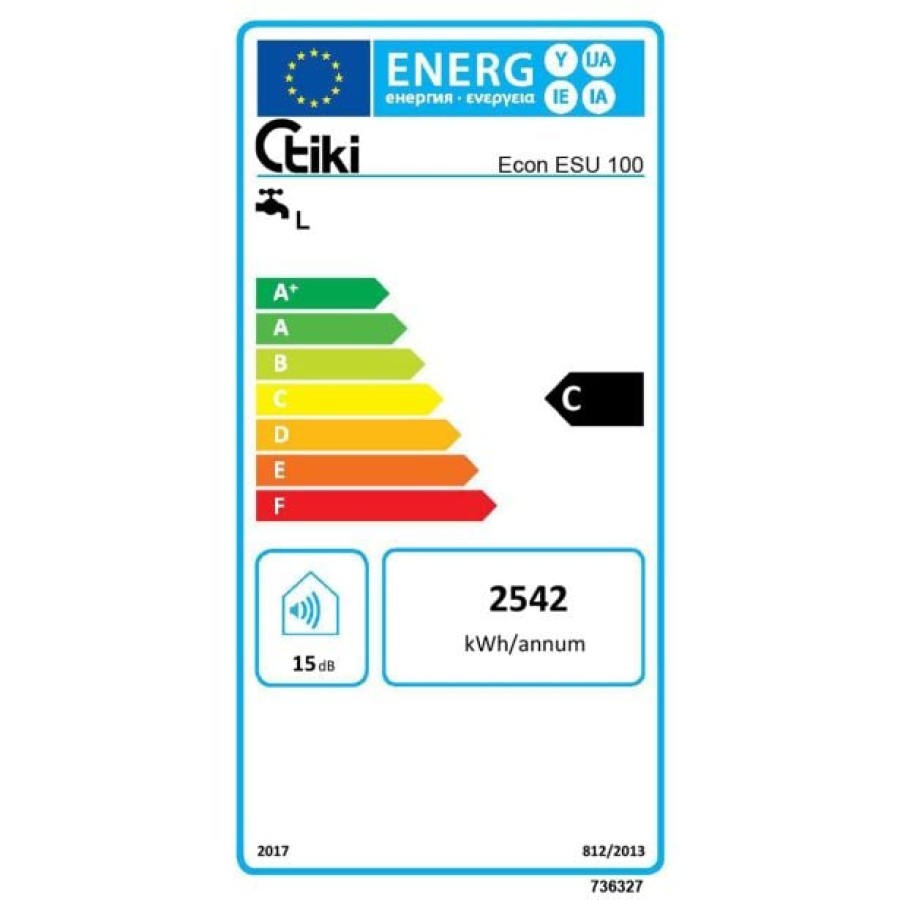 ELEKTRIČNI GRELNIK VODE TIKI ECON ESU 100 - slika 2