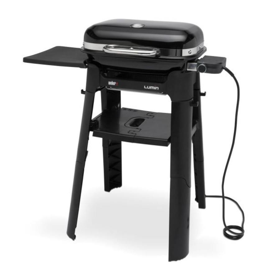 ELEKTRIČNI ŽAR WEBER LUMIN COMPACT S STOJALOM ČRN