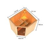 FINSKA SAVNA FAURIN+9KW GRELEC BIO KOTNI VHOD - slika 5