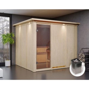 FINSKA SAVNA GOBIN 8+9KW GRELEC NR PREDNJI VHOD+STREŠ.VENEC