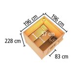 FINSKA SAVNA HYTTI 2+9KW GRELEC BIO - slika 2