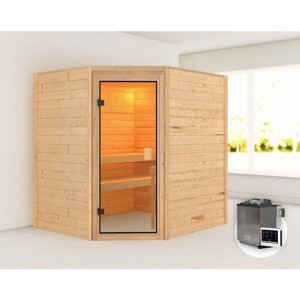 FINSKA SAVNA MIA+9KW GRELEC BIO KOTNI VHOD+RJAVA ZAT.VRATA