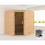 FINSKA SAVNA MIA+9KW GRELEC BIO KOTNI VHOD+SIVA ZAT.VRATA