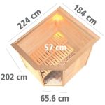 FINSKA SAVNA MIA+9KW GRELEC NR KOTNI VHOD+STREŠ.VENEC - slika 5