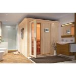 FINSKA SAVNA RODIN 2+ 9KW GRELEC BIO PREDNJI VHOD+STREŠ.VENEC