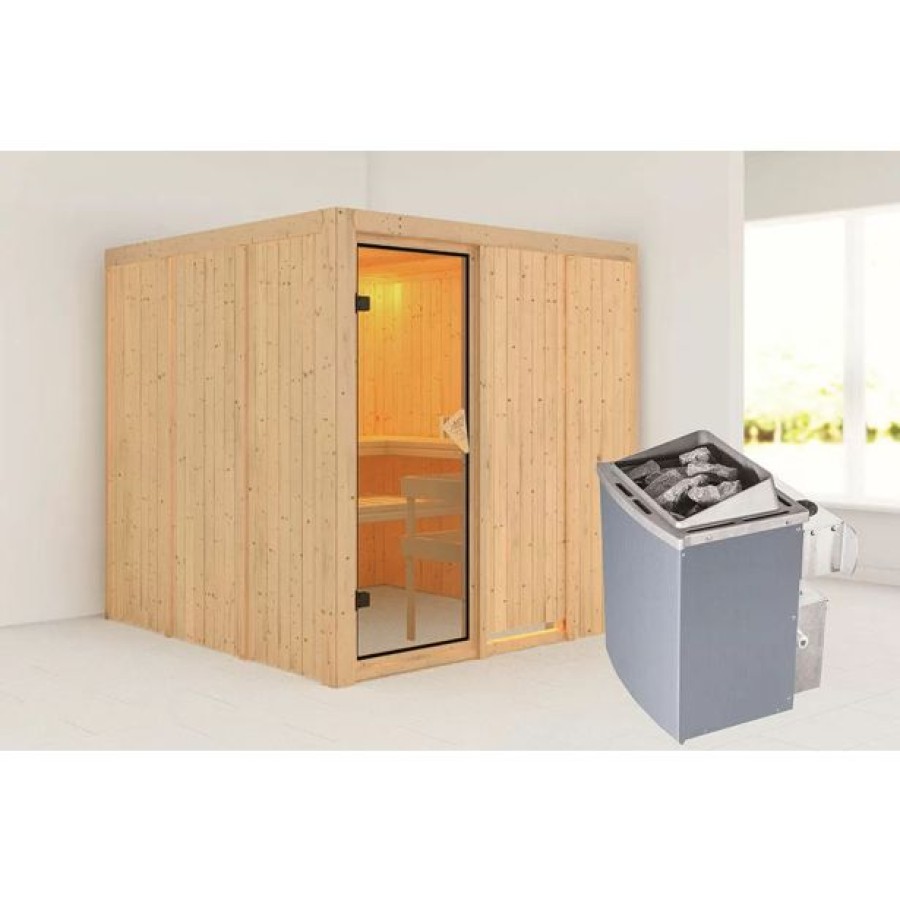 FINSKA SAVNA RODIN 3+9KW GRELEC NR PREDNJI VHOD