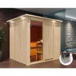 FINSKA SAVNA RODIN 4+9KW GRELEC NR PREDNJI VHOD+STREŠ.VENEC