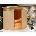 FINSKA SAVNA SIIRIN 4+ 9KW GRELEC ZR KOTNI VHOD+STREŠ.VENEC