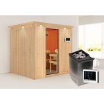 FINSKA SAVNA SODIN 4+9KW GRELEC ZR PREDNJI VHOD+STREŠ.VENEC