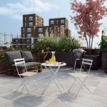 FLORA ORIGAMI STOL FULL STEEL KREM - slika 5