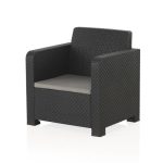 GARNITURA UMETNI RATAN NATERIAL NATERIAL 4 DELNA - slika 4