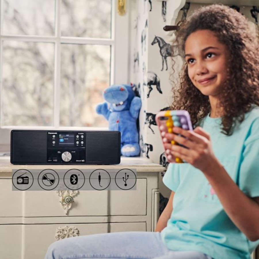 GLASBENI STOLP PANASONIC DAB+ SC-DM202EG-K - slika 4