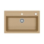 GRANITAL POMIVALNO KORITO ALVEUS ATROX 40, BEIGE G55 790X500 MM