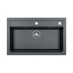 GRANITAL POMIVALNO KORITO ALVEUS ATROX 40, CARBON G91 790X500 MM