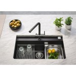 GRANITAL POMIVALNO KORITO ALVEUS ATROX 40, CARBON G91 790X500 MM - slika 4