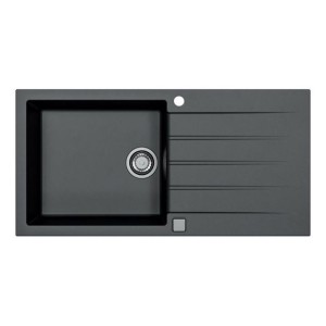 GRANITAL POMIVALNO KORITO ALVEUS CADIT 50, G91 CARBON 1000X500 MM