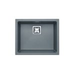 GRANITAL POMIVALNO KORITO ALVEUS QUADRIX 50, G04M STEEL 560X460 MM