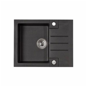 GRANITAL POMIVALNO KORITO ALVEUS ROCK 30, G91 CARBON 595X475 MM