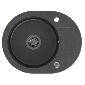 GRANITAL POMIVALNO KORITO QUADRON JOHNNY 216 ČRN