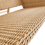 GUGALNIK 3P MEDENA JEKLO Z UČINKOM LESA PLETENO SPUNPOLY - slika 7