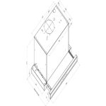 IZVLEČNA KUHINJSKA NAPA SICCABO SLIM 3 EVO 60 BLACK - slika 3