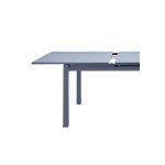JEDILNA MIZA ODYSSEA II EASY ALU STEKLO 180/240X100 ANTR - slika 5