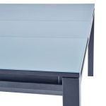 JEDILNA MIZA ODYSSEA II EASY ALU STEKLO 180/240X100 ANTR - slika 7