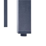 JEDILNA MIZA ODYSSEA II EASY ALU STEKLO 180/240X100 ANTR - slika 9