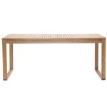 JEDILNA MIZA SOLARIS II EXT 180/240 FSC AKACIJEV MEDEN LES - slika 2