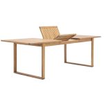 JEDILNA MIZA SOLARIS II EXT 180/240 FSC AKACIJEV MEDEN LES - slika 3