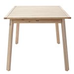 JEDILNA MIZA SOLIS METULJ ZUN. 150/200 AKACIJA - slika 2