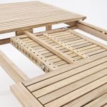 JEDILNA MIZA SOLIS METULJ ZUN. 150/200 AKACIJA - slika 5