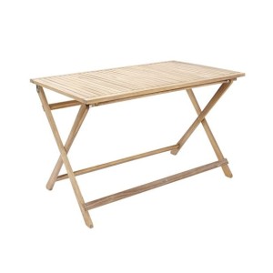 JEDILNA MIZA SOLIS ORIGAMI 114X70 AKACIJA