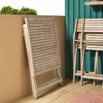 JEDILNA MIZA SOLIS ORIGAMI 70X70 AKACIJA - slika 6