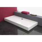 KAD ZA PRHANJE, KOTNA KOLPA SAN FLAMENCO 100X80/O Z OBLOGO SANITARNI AKRIL