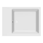 KAD ZA PRHANJE, KOTNA KOLPA SAN FUNKY 100X80/O Z OBLOGO B - slika 2