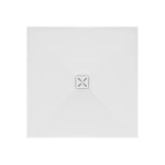 KAD ZA PRHANJE, KOTNA KOLPA SAN LEROCK ZERO 90X90 KERROCK BELA 109 - slika 2