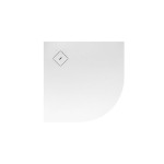 KAD ZA PRHANJE, POLKROŽNA KOLPA SAN MOONWALK 100X100 R550 LM WHITE