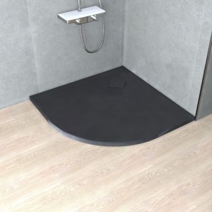 KAD ZA PRHANJE, POLKROŽNA KOLPA SAN MOONWALK 90X90 R550 LM ANTRACIT