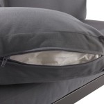 KAVČNA GARNITURA ORIS II ALU/EUC KAVČ2P+2AC+MIZA D.GR/D.SIVA BLAZINA - slika 6