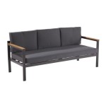 KAVČNA GARNITURA ORIS II ALU/EUC KAVČ3P+2AC+MIZA D.GR/D.SIVA BLAZINA - slika 3