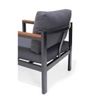 KAVČNA GARNITURA ORIS II ALU/EUC KAVČ3P+2AC+MIZA D.GR/D.SIVA BLAZINA - slika 5